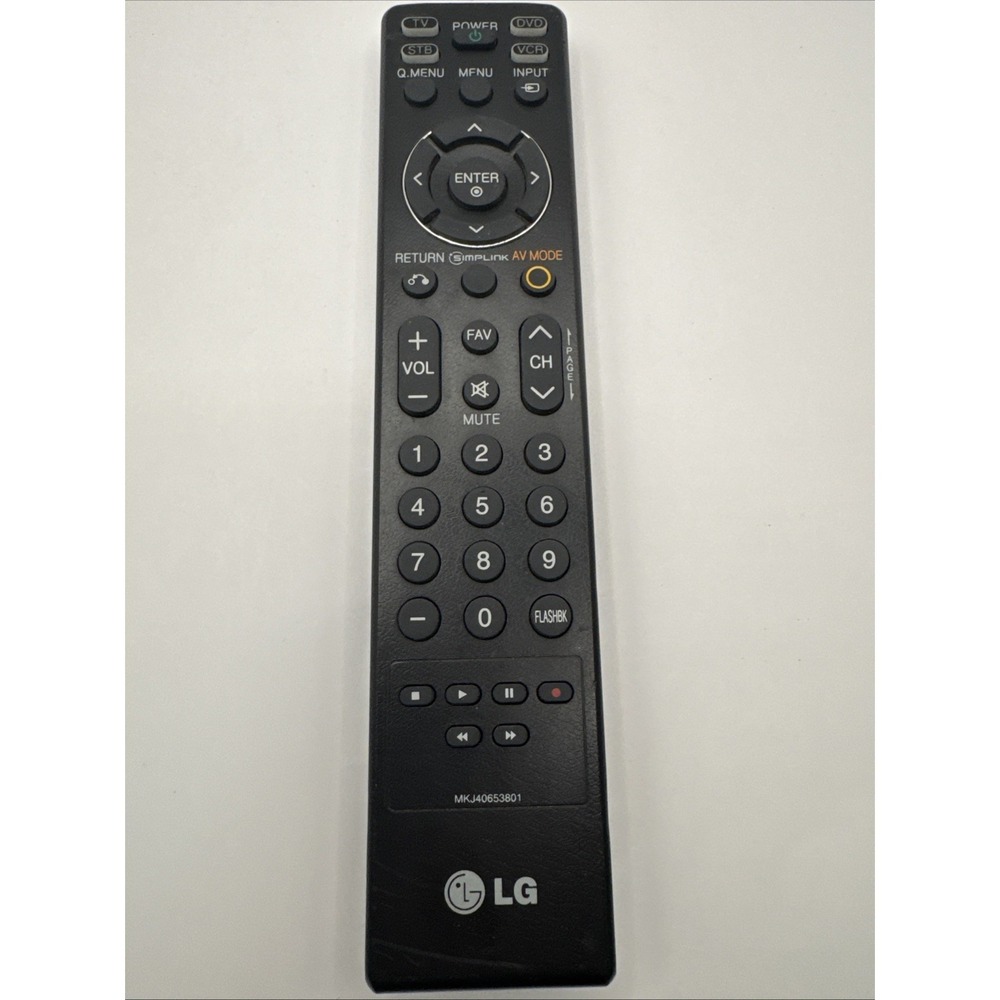 LG MKJ39927801 HDTV Remote Control for 32LCD, 42LCD-UK, 47LB9DF, 50PC5D-UL.